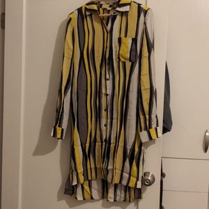 Diane von Furstenberg Silk T-shirt Dress size 6.